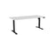 Knight's Haven Boost 1800mm x 800mm Electric Height Adjustable Single Sided Desk, Black Powdercoat Frame, White Top KG_HVBE2SSD188BW