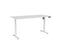 Knight's Haven Boost 1800mm x 800mm Electric Height Adjustable Single Sided Desk, White Powdercoat Frame, White Top KG_HVBE2SSD188WW