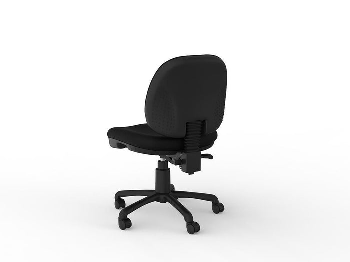 Knight's Holly 2 Lever Black PU Midback Task Chair KG_HOL2M__ASS_BPU