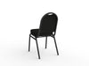Knight's Klub Conference & Visitor Chair, Black Frame, Black Seat and Back KG_KLUBB_B