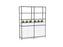 Knight's Kubix Configuration 2, Black Frame, White Shelf KG_KUCONF2W