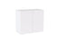 Knight's Kubix Cupboard, Full Size, White KG_KUCUBLGW
