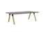 Knight's Ligna Boardroom Table, 2400mm x 1200m, Black Top KG_LGBT2412ROBBL