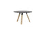 Knight's Ligna Meeting/Breakout Table 1200mm Round, Black Top KG_LGMT12OBBL