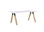 Knight's Ligna Meeting/Breakout Table 1800mm x 900mm, White Top KG_LGMT189ROBW