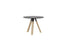 Knight's Ligna Meeting/Breakout Table 900mm Round, Black Top KG_LGMT9OBBL
