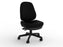 Knight's Plymouth 3 Lever Black Leather Task Chair KG_PLY_L__ASS