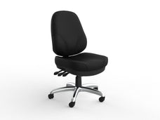 Knight's Plymouth 3 Lever Heavy Duty Chair, Black PU KG_PLYHD__ASS_BPU