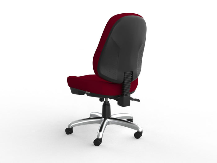 Knight's Plymouth 3 Lever Heavy Duty Chair, Breathe Fabric, Choice of Coloues