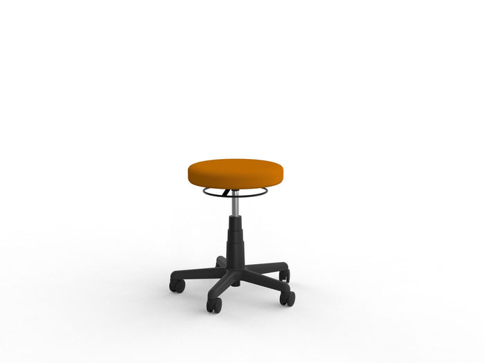 Knight's Stool, Breathe Fabric Bright Orange KG_STOOL__ASS_BEBR