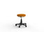Knight's Stool, Breathe Fabric Bright Orange KG_STOOL__ASS_BEBR