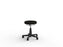 Knight's Stool, Crown Fabric (Choice of Colours) Ebony KG_STOOL__ASS_CNEB