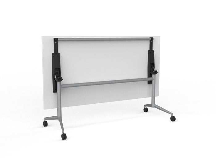 Knight's Team Flip Table 1800mm x 900mm, Rectangle, Silver Frame (Choice of Worktop Colours)