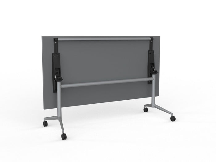 Knight's Team Flip Table 1800mm x 900mm, Rectangle, Silver Frame (Choice of Worktop Colours)