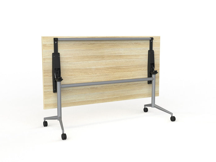 Knight's Team Flip Table 1800mm x 900mm, Rectangle, Silver Frame (Choice of Worktop Colours)