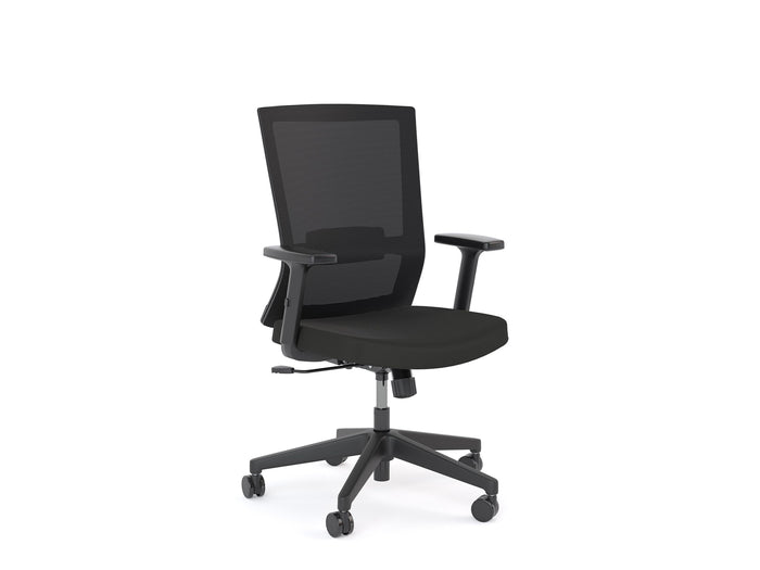 Knight's Tone Mesh Ergonomic Chair with Armrest - Unassembled KG_TONE_B_PRO