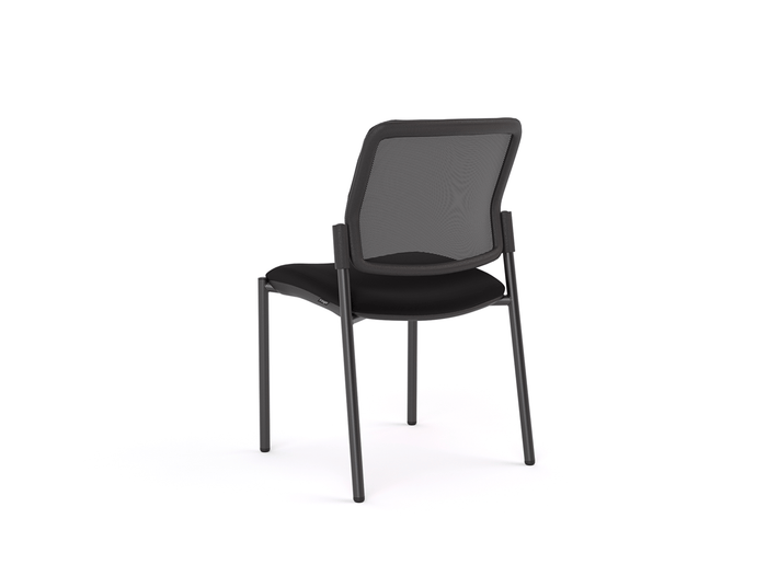 Knight's Vision Mesh Express Chair, Black Frame, Black Seat KG_VISMEBBEBK