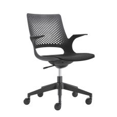 Konfurb Harmony Office Task Chair - Black Seat BSKON173-3-13-PRO