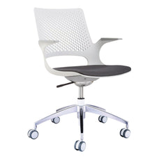 Konfurb Harmony Office Task Chair - Charcoal Seat Ready to Assemble BSKON173-2-12