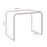 Konfurb Link Table, Beech BSKON145-WD6