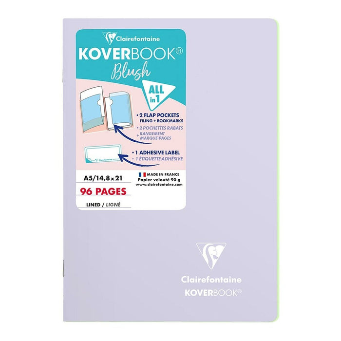 Koverbook Blush A5 Lined Lilac FPC961775C