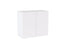 Knight's Kubix Cupboard, Full Size, White