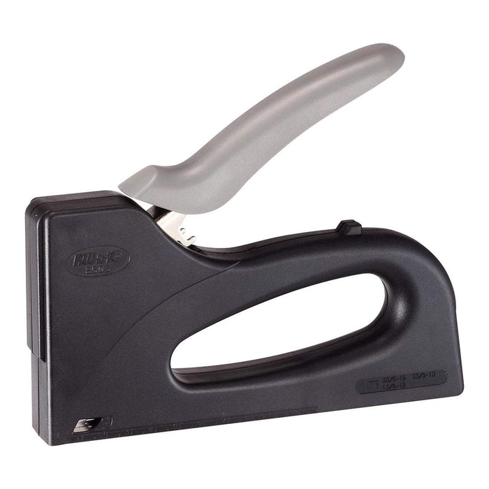 KW-triO 3-in-1 Plastic Handle Tacker, Tacking Stapler, Black/Grey FPKW18503