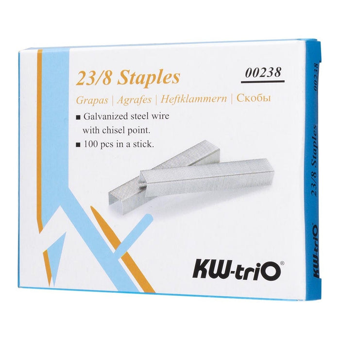 KW-triO Staples 23/8, Pack of 1000 FPKW00238