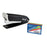 KW-triO Twist Metal Stapler, 20 Sheet, Black, with Staples FPKW055A3M