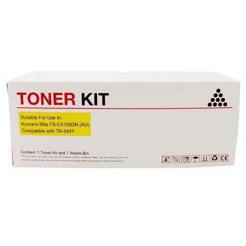 Kyocera TK544 / TK-544 Compatible Yellow Toner FPIKTK544Y