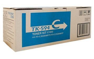 Kyocera TK594 / TK-594 Original Cyan Toner DSK594C