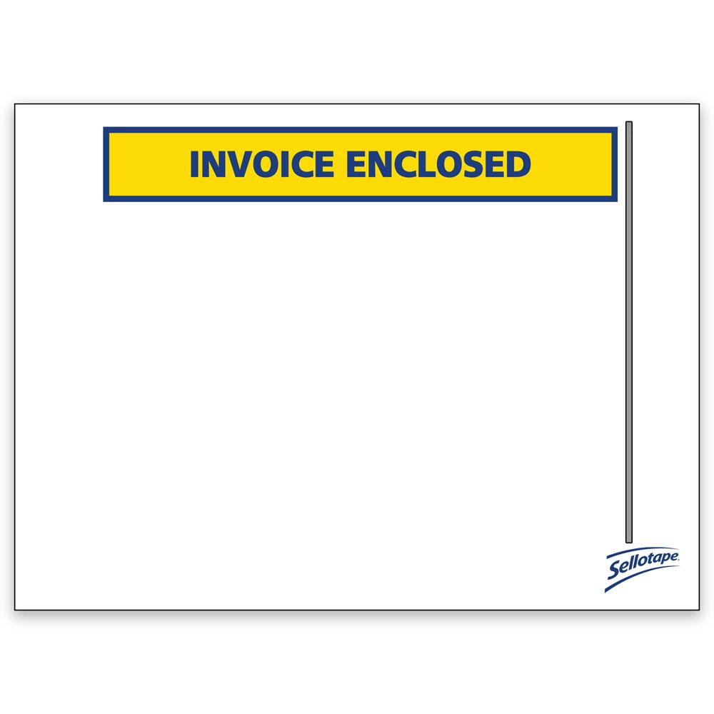 Labelope - 115 x 155mm INVOICE ENCLOSED x 100's Pack | Envelopes & Mail ...