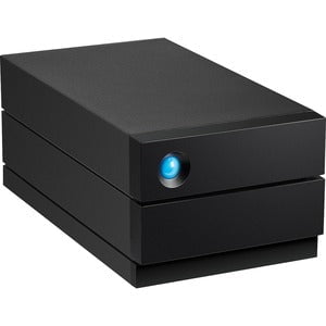 LaCie 2big RAID Professional Desktop RAID Storage - 2 x HDD Supported - 16 TB Supported HDD Capacity - 8 TB Installed HDD Capacity - RAID Supported 0, 1 - 2 x Total Bays - 2 x 3.5" Bay - 1 USB Port(s) - Desktop IM4468927