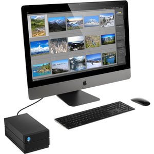 LaCie 2big RAID Professional Desktop RAID Storage - 2 x HDD Supported - 16 TB Supported HDD Capacity - 8 TB Installed HDD Capacity - RAID Supported 0, 1 - 2 x Total Bays - 2 x 3.5" Bay - 1 USB Port(s) - Desktop IM4468927