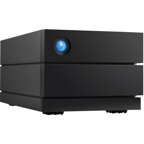 LaCie 2big RAID Professional Desktop RAID Storage - 2 x HDD Supported - 36 TB Installed HDD Capacity - RAID Supported 0, 1 - 2 x Total Bays - 2 x 3.5" Bay - 1 USB Port(s) - Desktop IM5163645