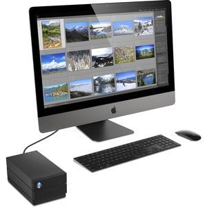 LaCie 2big RAID Professional Desktop RAID Storage - 2 x HDD Supported - 36 TB Installed HDD Capacity - RAID Supported 0, 1 - 2 x Total Bays - 2 x 3.5" Bay - 1 USB Port(s) - Desktop IM5163645