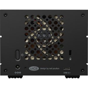 LaCie 2big RAID Professional Desktop RAID Storage - 2 x HDD Supported - 36 TB Installed HDD Capacity - RAID Supported 0, 1 - 2 x Total Bays - 2 x 3.5" Bay - 1 USB Port(s) - Desktop IM5163645