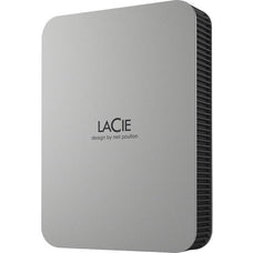 LaCie Mobile Drive Secure STLR4000400 4 TB Portable Hard Drive - External - Space Gray - USB 3.2 (Gen 1) Type C IM5689404