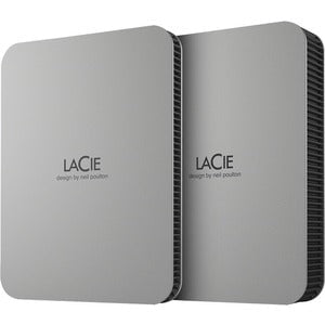 LaCie Mobile Drive Secure STLR4000400 4 TB Portable Hard Drive - External - Space Gray - USB 3.2 (Gen 1) Type C IM5689404