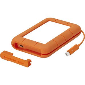 LaCie Rugged SECURE STFR2000403 2 TB Portable Hard Drive - External - USB 3.1 Type C - Retail IM4126513