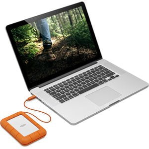 LaCie Rugged SECURE STFR2000403 2 TB Portable Hard Drive - External - USB 3.1 Type C - Retail IM4126513