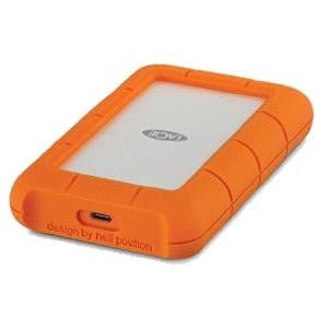 LaCie Rugged STFR4000800 4 TB Desktop Hard Drive - 2.5" External - Orange - USB Type C IM3657819
