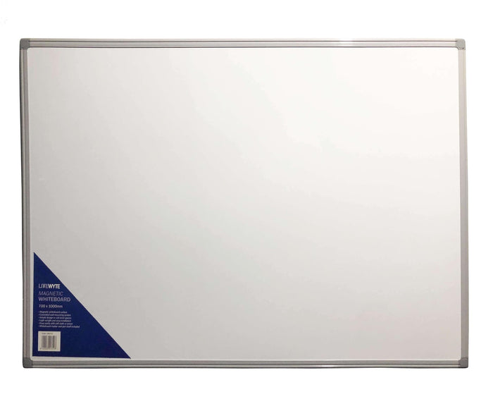 Lacquered Steel Magnetic Whiteboard 900 x 1200mm BVLWL0912