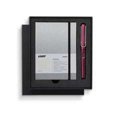 Lamy A6 Hard Cover Notebook Fountain Pen Gift Set Black/Purple CXLYGS_A6_HC_PUR