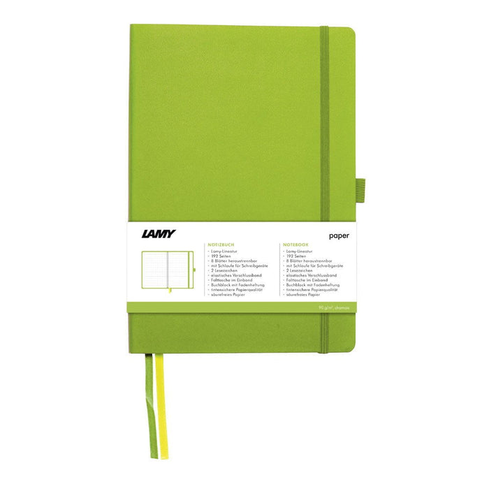 Lamy A6 Soft Cover Notebook Fountain Pen Gift Set Green CXLYGS_A6_SC_GRN