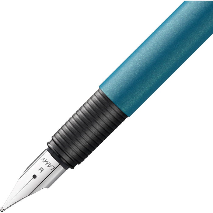 Lamy CP1 Fountain Pen, Medium Nib, Blue Ink, Aquamarine (056) CX1002449