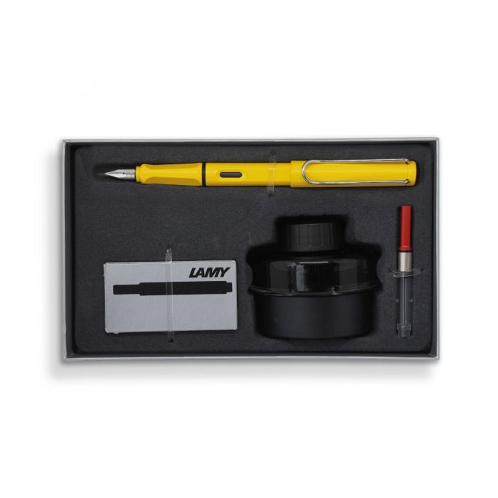 Lamy Fountain Pen Gift Set - Yellow E193 CXLYGS_E193_YEL