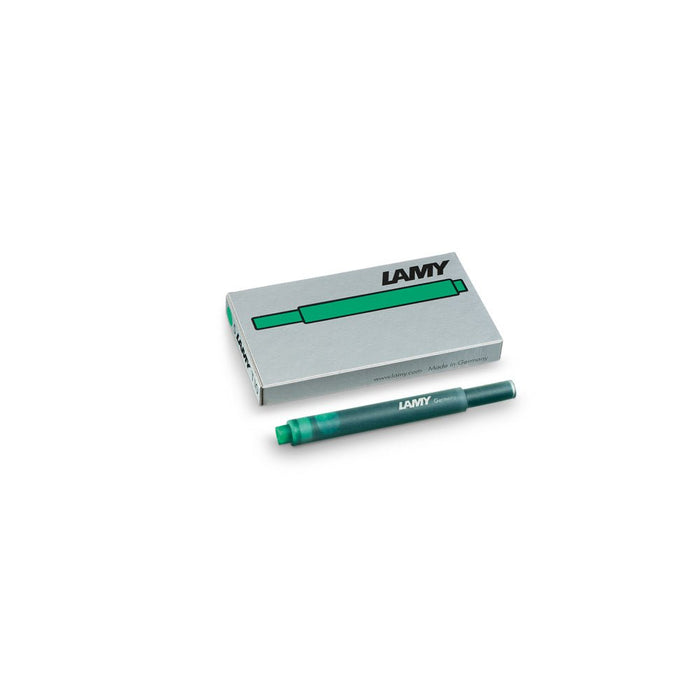 Lamy Ink T10 Cartridges 5 Pack Green CXLY1611478
