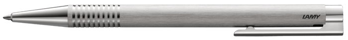Lamy Logo Ballpoint Pen Brushed Steel CXLY4000860