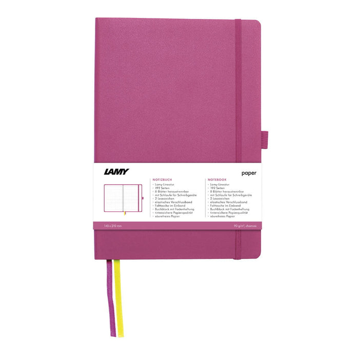 Lamy Notebook Fountain Pen Gift Set A5 Soft Cover Pink CXLYGS_A5_SC_PNK